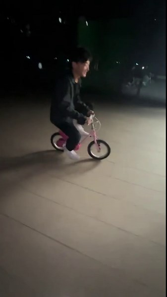 The Man’s Fail on a Tiny Bike