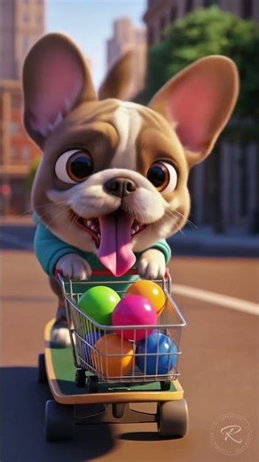 He found the ball pit HEAVEN! 🎈🐶 Best day ever! ✨