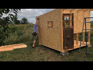 Construction of a Wooden House of Timber, Built a House on concrete blocks ‪@Roma-nd3nr‬