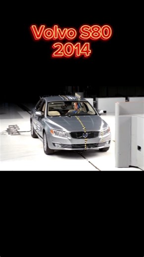 Volvo S80 2014 Crash Test – Built Like a Tank?