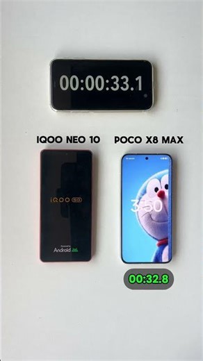 Poco X8 Max vs iQOO Neo 10 Speed Test: Who Boots First?