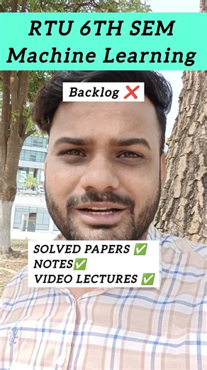 RTU 6th sem Machine Learning Important Updates