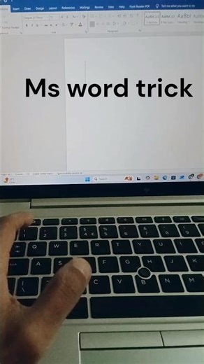 Ms word trick