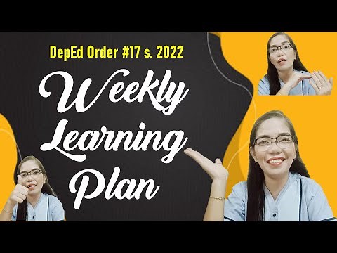 Weekly Learning Plan - WLP | #lessonplan #wlp #4a #TeacherRacky