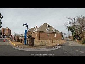 Hampton University Campus Tour in 4K