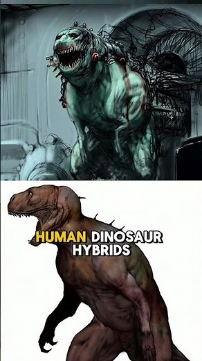 What Are The Human Dinosaur Hybrids? | Jurassic World Rebirth #jurassicworldrebirth