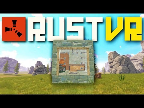 The FIRST TRAP BASE in Rust VR (GRIM VR)