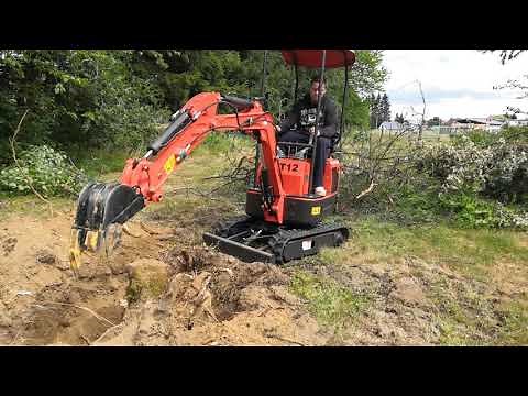 Minibagr MT12, mini excavator Made in China