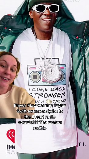 Flavor Flav's Taylor Swift Tribute at iHeartRadio Awards