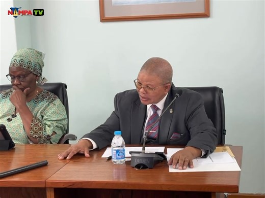 5.2K views · 83 reactions | REST: Chairperson of the Public Service Commission, Salmaan Jacobs cautioning public servants to stop harbouring leave days with the hope of payouts. Jacobs emphasised the need to automate the system in order to track these processes. The commission is on a familiarisation visit in the Erongo region where they will engage different stakeholders. (Video: Isabel Bento) #NampaTV | Namibia Press Agency | Facebook