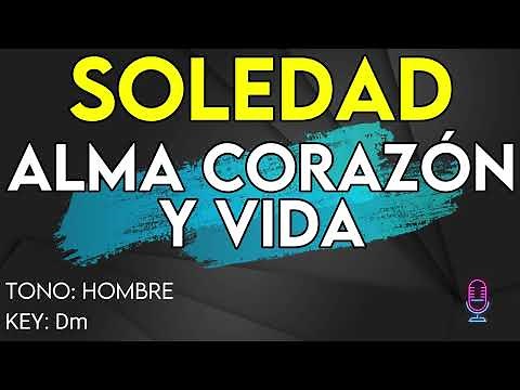 Soledad Pastorutti - Alma Corazón Y Vida - Karaoke Instrumental - Hombre