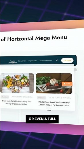 Navigation Menu Block WordPress Plugin