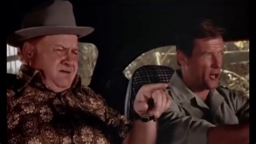 What kind of moron are you where yr watching an early Moore Bond and complaining about the slide whistle? The built in idiocy mixed with the actual “we used computers to model the corkscrew ramp and paid a dude 30k for landing it bc we were sure he was gonna die” IS THE JUICE.
