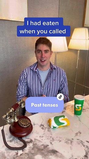Past perfect, past perfect continuous, past continuous, past simple #english