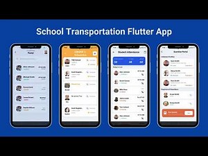 AI-Powered School Bus Tracking Flutter App Template