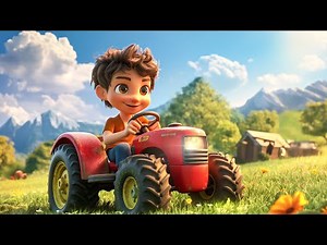 Leo's Musical Tractor Adventures | Joyful Songs for Little Hearts 🚜🎶🌟