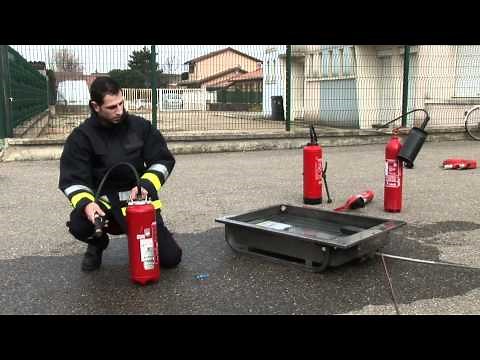 Formation incendie: formation manipulation extincteur. Apprendre à utiliser un extincteur.