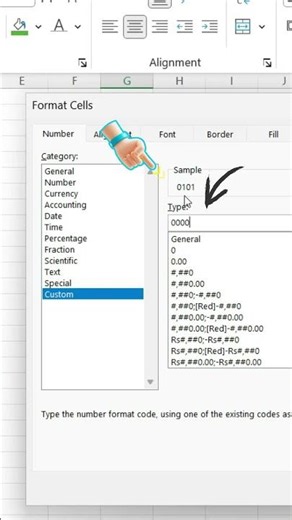 How to add zero before numbers in sequence numbers||Quick tutorial#excel #excelshortscuts