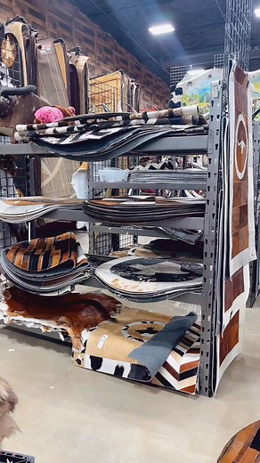 Elevate your interior with our stunning patchwork cowhide rugs! Perfect for adding texture and style. Western-linens.com | Western Linens