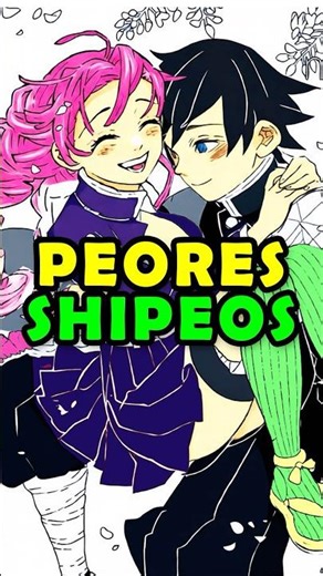 las PEORES PAREJAS en DEMON SLAYER #tanjiro #inosuke #zenitsu #nezuko