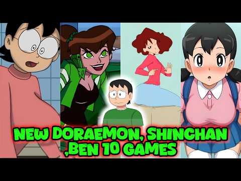 New 2d Doraemon, Shinchan, Ben 10 Adult Games? Chance to Work with DX Star!