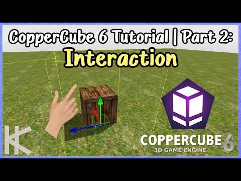 CopperCube 6 Tutorial | Part 2: Interaction