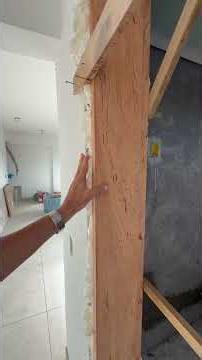 What's the best way to install a door frame: expanding foam or mortar? #Construction