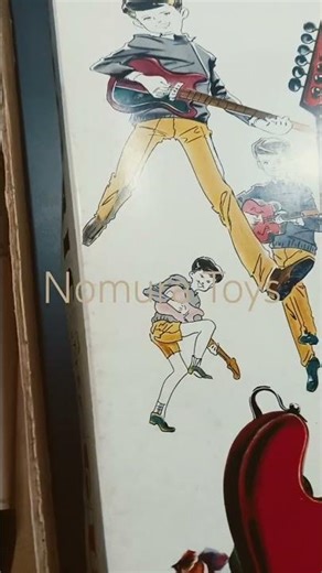 🔥 Guitarra eléctrica vintage Nomura Toys (TN) – Japón años 60 🇯🇵 #VintageToys #Nomura