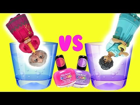 Disney Encanto Alma and Julieta Color Change Transformation with Nail Polish