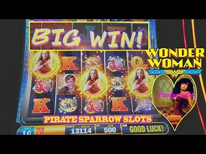 WONDER WOMAN GOLD SLOT!💖 BIG WIN plus 2 MINI JACKPOTS! 25 FREE GAMES!