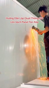 82K views · 364 reactions | Hướng Dẫn Lắp Quạt Trên Vách Panel #thicongpanel #huongdan #tranpanel #vatlieunhe #trannha #trancachnhiet #paneleps #panelcachnhiet #tampanel #cachnhietthinhphat | Tôn Panel Thịnh Phát | Facebook