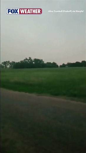 Intense Lightning Flashes Above Central Nebraska As The Region Is Impacted By Severe Weather