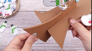 Geyee 484 Pcs 3D Winter Craft Foam Stickers Self Adhesive Snowflake Sticker Tree Snowman Glitter Sticker Christmas Foam Sticker for Kids Art Family Activity Xmas, Snowflake