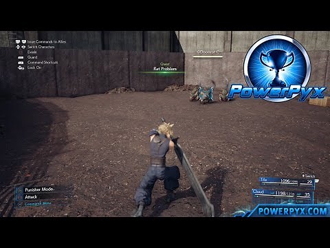 Final Fantasy VII Remake - Rat Problem Side Quest Walkthrough