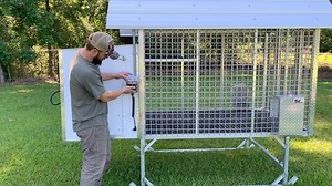 20K views · 318 reactions | New above ground kennel. Never rot, never rust. All aluminum call or email for pricing and options. | Old South Dog Boxes | Facebook