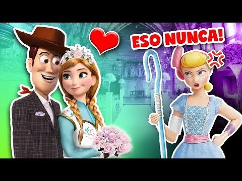 WOODY y ANA se CASAN 🤠 BO PEEP ARRUINA la BODA! 💔Juguetes Fantásticos
