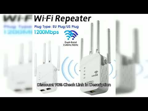Dual-Band 2.4G 5G WiFi Repeater Signal Booster WiFi Extender 802.11bgn Gigabit Router with WPS EU/US