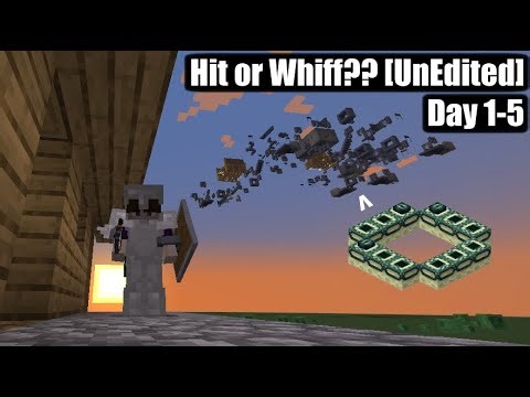 Can I Survive SuperFlat Hardcore Solo??? Day 1-5 [Unedited]