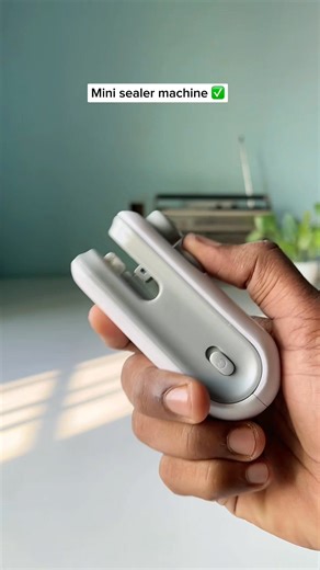 Mini heat sealer machine ✨️🔥 | Gadgets24