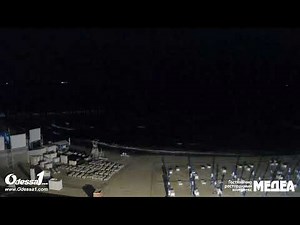 Odessa1.com - Черное море в прямом эфире, пляж «Аркадия», Одесса, Black Sea, Odessa. Live.