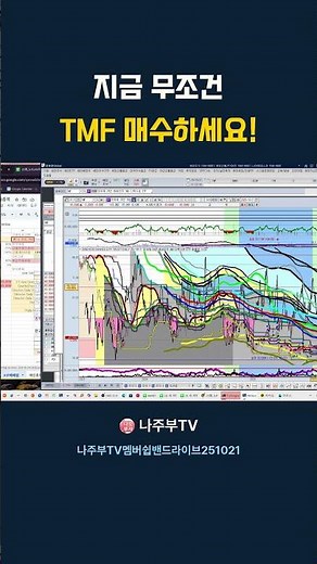 지금 눌려도 최적의 TMF 매수타이밍!