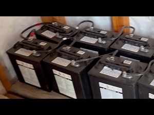 Maintaining Lead Acid Batteries for Off Grid Solar