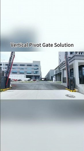 Smart Vertical Pivot Gate in Action
