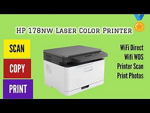 HP 178nw Color Laser Printer Review | Full Wireless Setup, Mobile Printing & Tips!