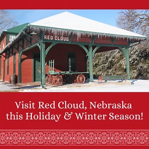 Holidays in Red Cloud are a magical time—whether you've visited before or even if it's a first time, you will love walking in the footprints of Willa Cather this winter—or in any season!! DID YOU KNOW: The National Willa Cather Center offers holiday tours? | Visit Nebraska