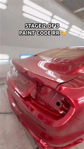 GT500 CONVERSION STAGE 2 PAINT JOB (RUBY RED) #mustang #automobile