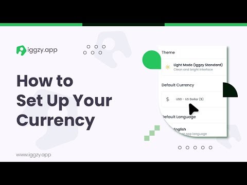 How to Set Up Your Currency