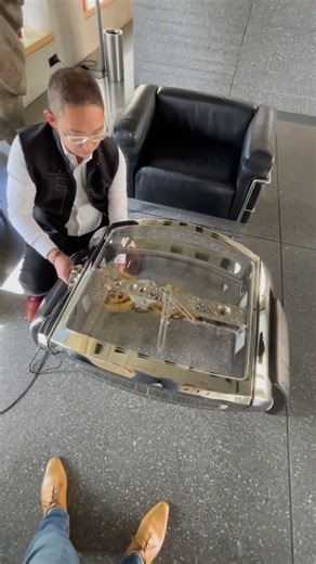 86 reactions · 16 shares | Who needs a wall clock when you’ve got a coffee table that tells time? Just watch out—no coffee spills allowed! ☕  @thecarsonchan | I FN love watches | Facebook