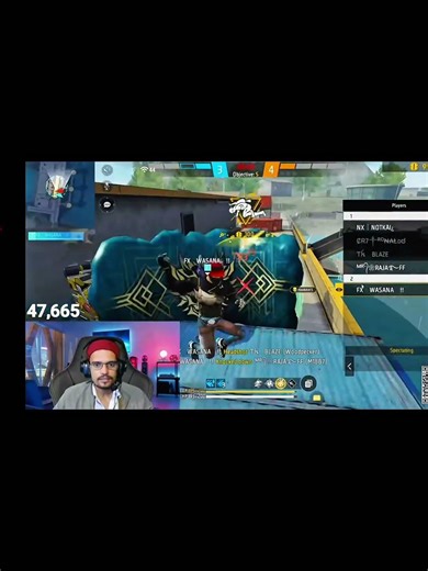 Live me 1vs4 nikal diya 💯☠️ #freefire #ff