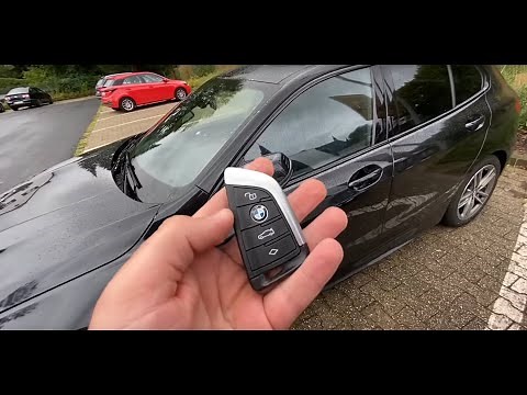BMW 1 Series car key (remote key): Remote control, functions and Keyless Go instructions
